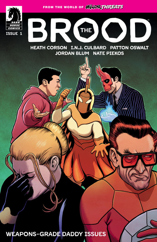 Cover for From the World of Minor Threats: The Brood #1 (Kevin Maguire Variant Cover) (3015-283)