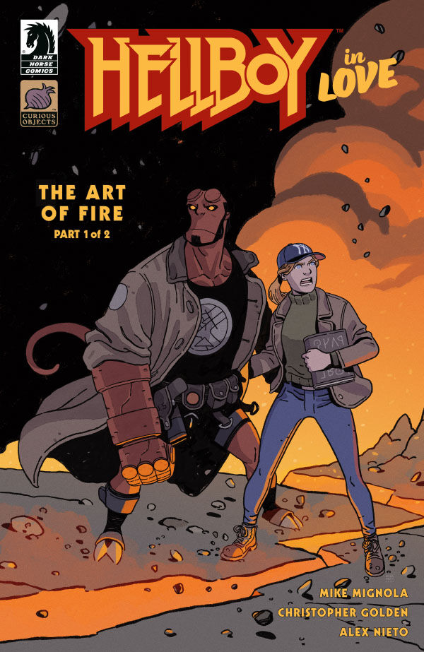 Cover for Hellboy in Love: The Art of Fire #1 (3015-337)