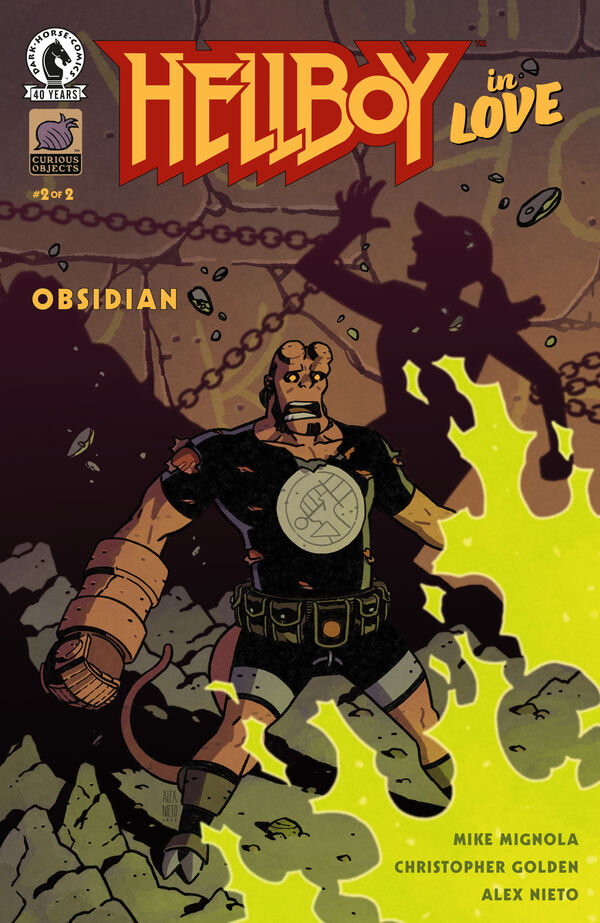 Cover for Hellboy in Love: Obsidian #2 (3015-341)