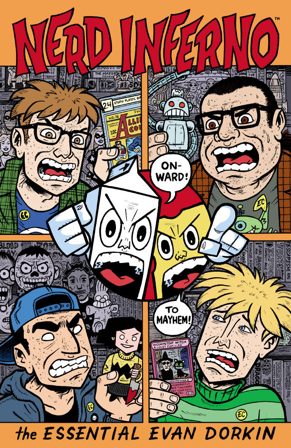 Cover for Nerd Inferno: The Essential Evan Dorkin TPB (3015-355)