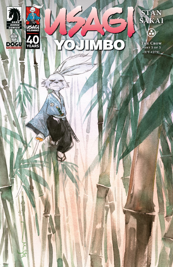 Cover for Usagi Yojimbo: The Crow #5 (Dustin Nguyen Variant Cover) (3015-383)