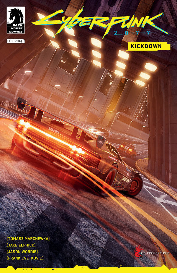 Cover for Cyberpunk 2077: Kickdown #3 (DOFRESH Variant Cover) (3015-411)