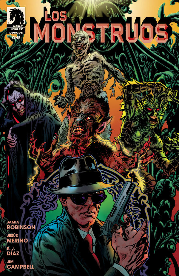 Cover for Los Monstruos #1 (Tony Harris Variant Cover) (3015-887)