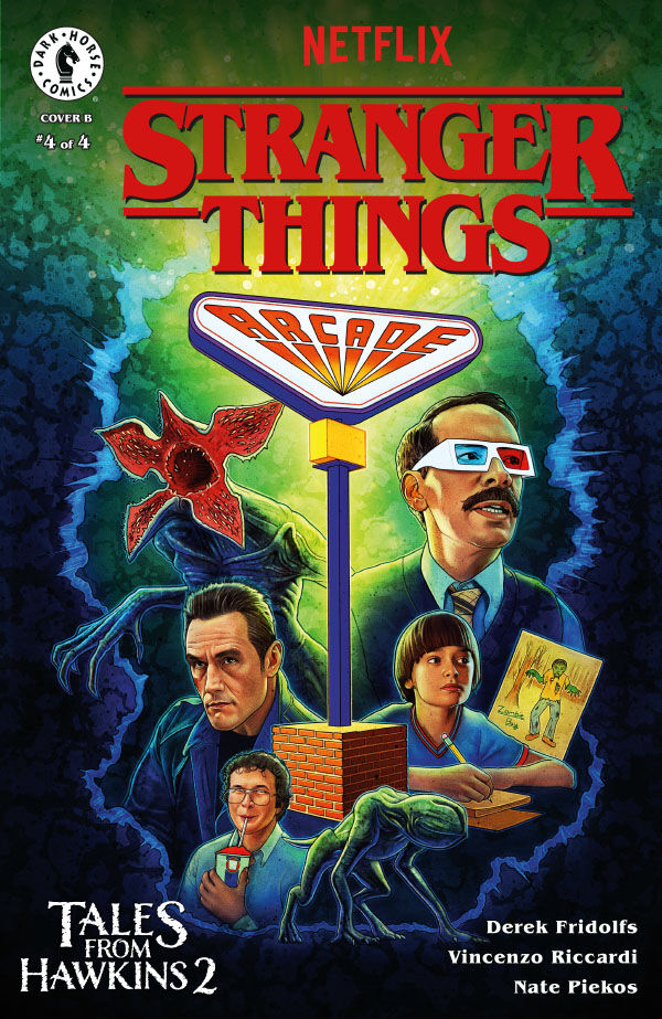 Cover for Stranger Things: Tales from Hawkins 2 #4 (Kyle Lambert Variant Cover) (3015-915)