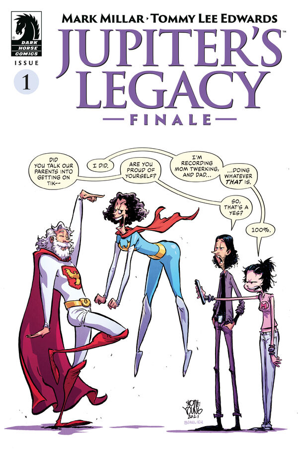 Cover for Jupiter's Legacy: Finale #1 (Skottie Young Variant Cover) (3015-980)