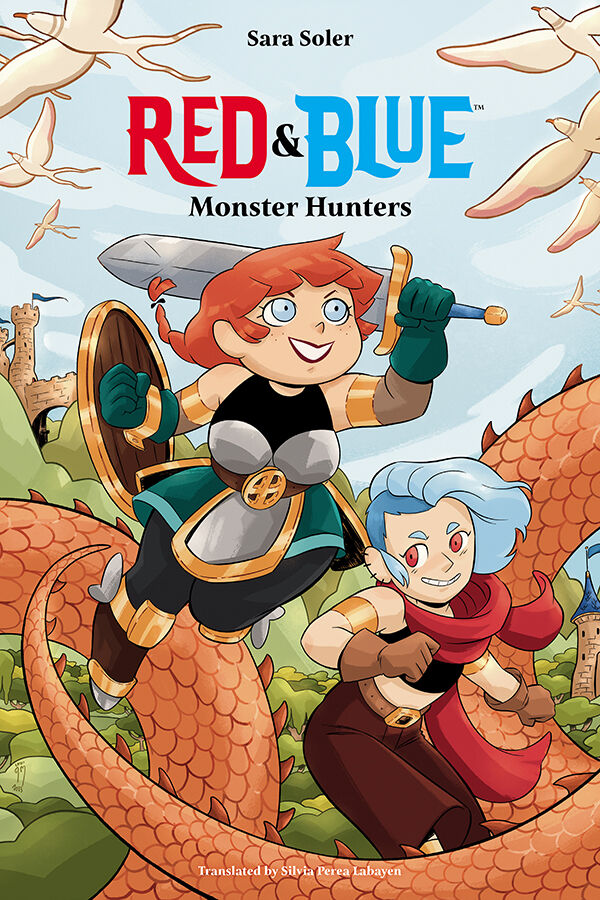 Cover for Red & Blue: Monster Hunters TPB (3016-093)