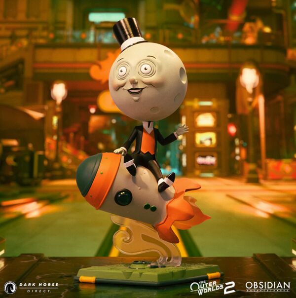 Cover for The Outer Worlds 2: The Moon Man Statue (Dark Horse Direct) (3016-101)