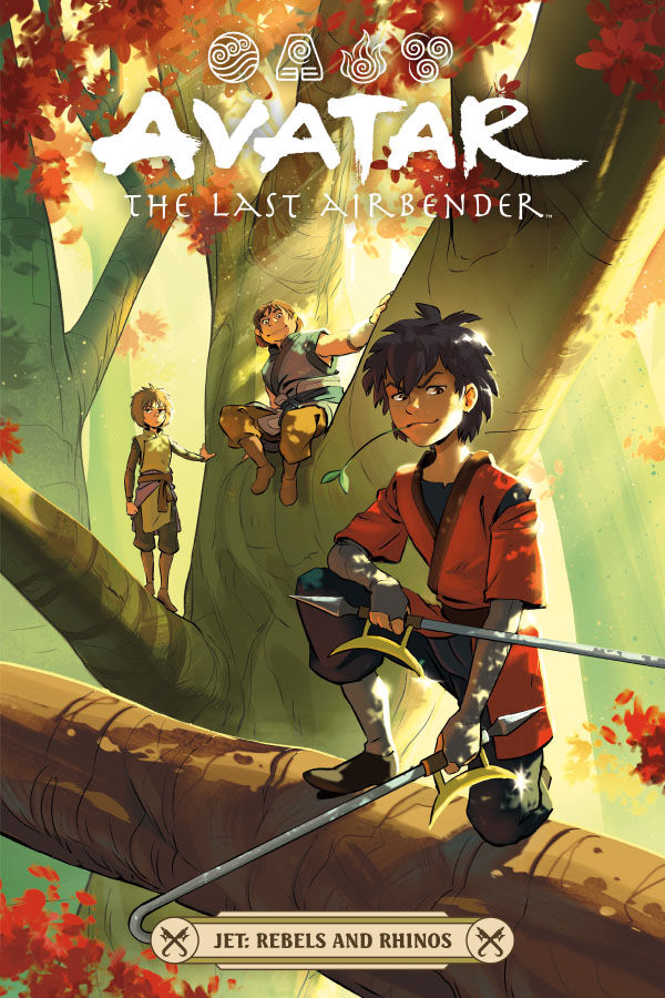 Cover for Avatar: The Last Airbender--Jet--Rebels and Rhinos TPB (3016-386)