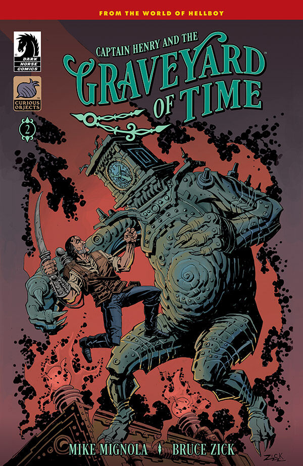 Cover for Captain Henry and the Graveyard of Time #2 (3016-407)