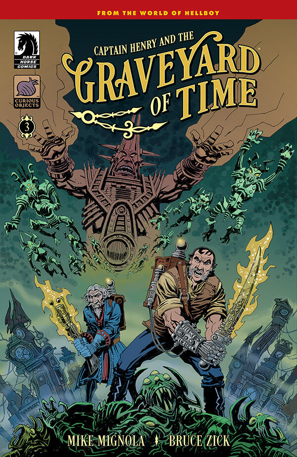 Cover for Captain Henry and the Graveyard of Time #3 (3016-408)