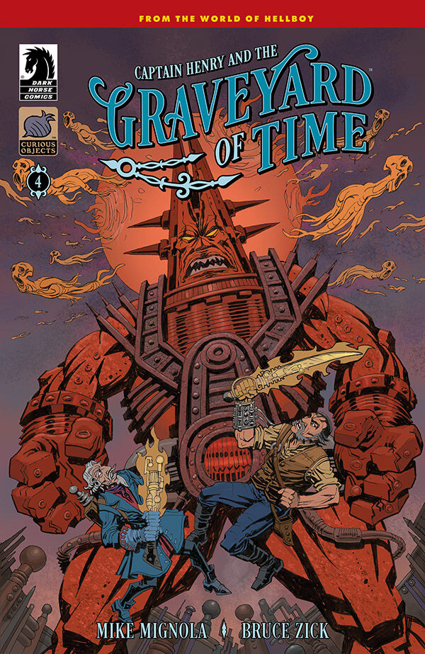 Cover for Captain Henry and the Graveyard of Time #4 (3016-409)