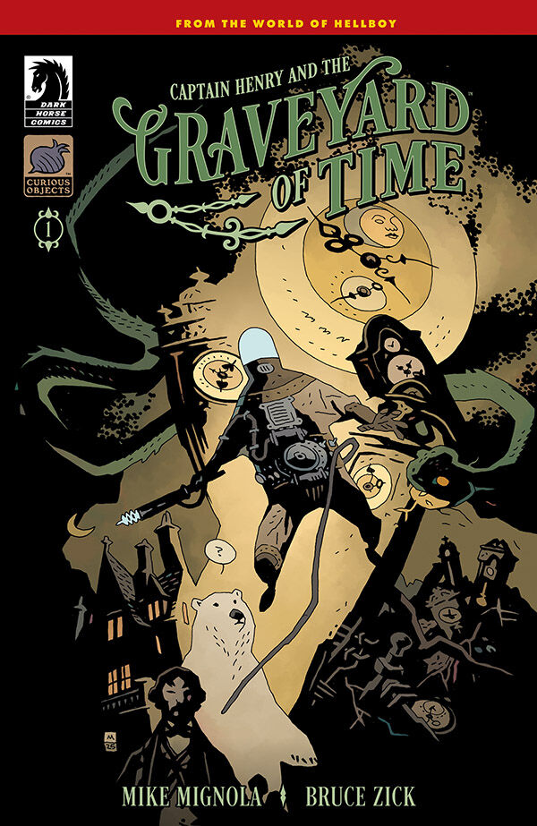 Cover for Captain Henry and the Graveyard of Time #1 (Mike Mignola Variant Cover) (3016-410)