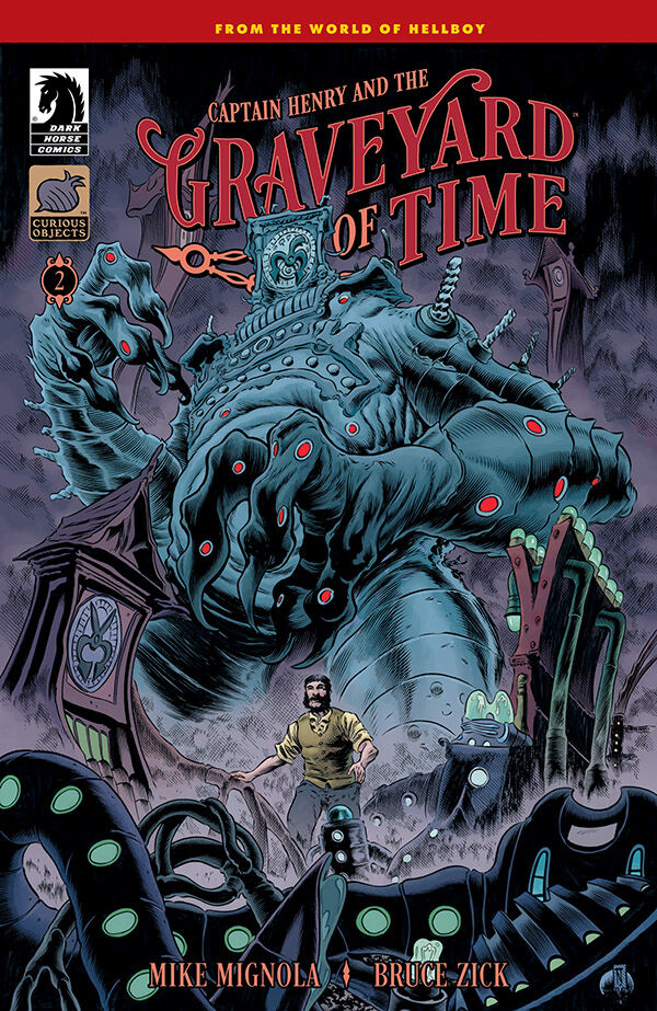 Cover for Captain Henry and the Graveyard of Time #2 (Troy Nixey Variant Cover) (3016-411)