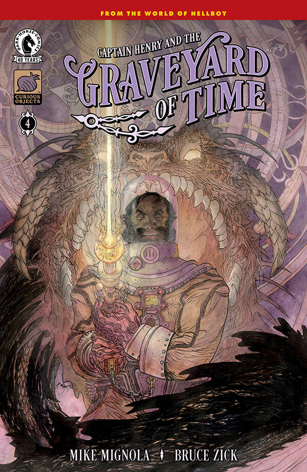 Cover for Captain Henry and the Graveyard of Time #4 (Michael Kaluta Variant Cover) (3016-413)