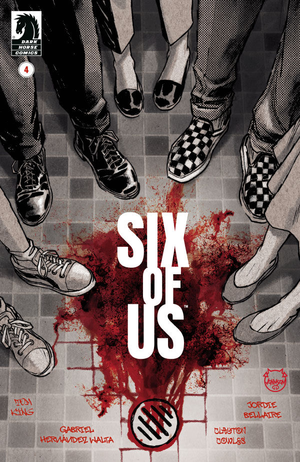 Cover for Six of Us #4 (Dave Johnson Variant Cover) (3016-429)