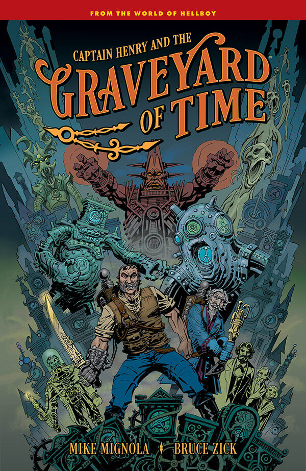 Cover for Captain Henry and the Graveyard of Time HC (3016-452)