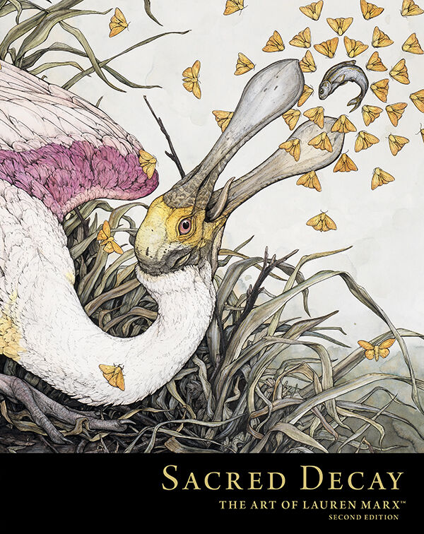 Cover for Sacred Decay: The Art of Lauren Marx HC (Second Edition) (3016-507)