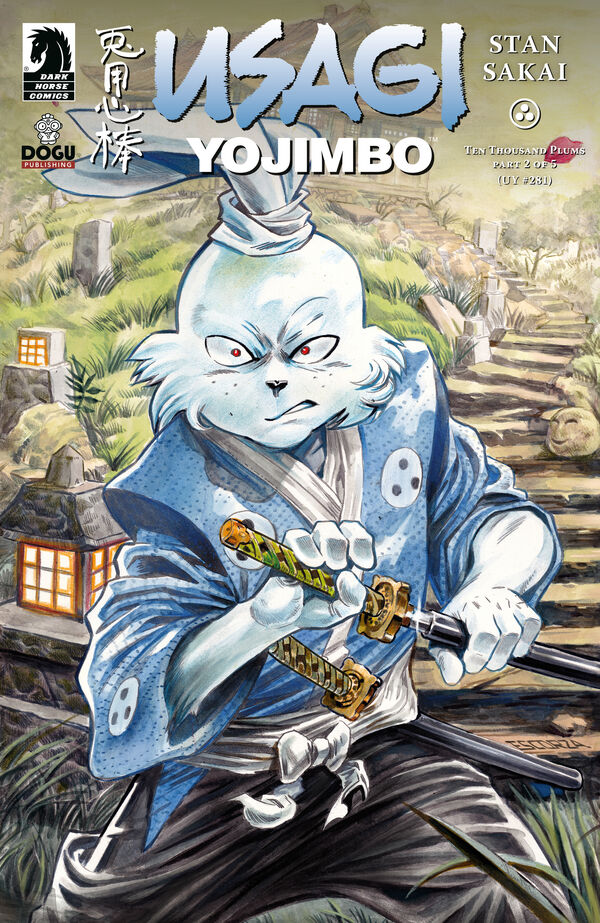 Cover for Usagi Yojimbo: Ten Thousand Plums #2 (Escorza Brothers Variant Cover) (3016-565)