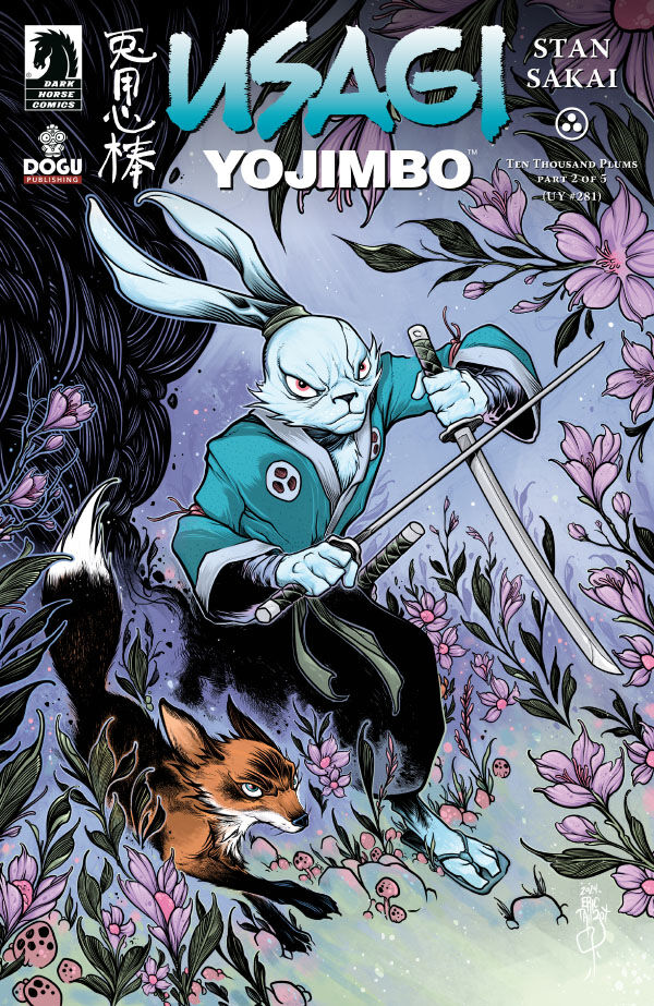 Cover for Usagi Yojimbo: Ten Thousand Plums #2 (Eric Talbot Variant Cover) (3016-566)