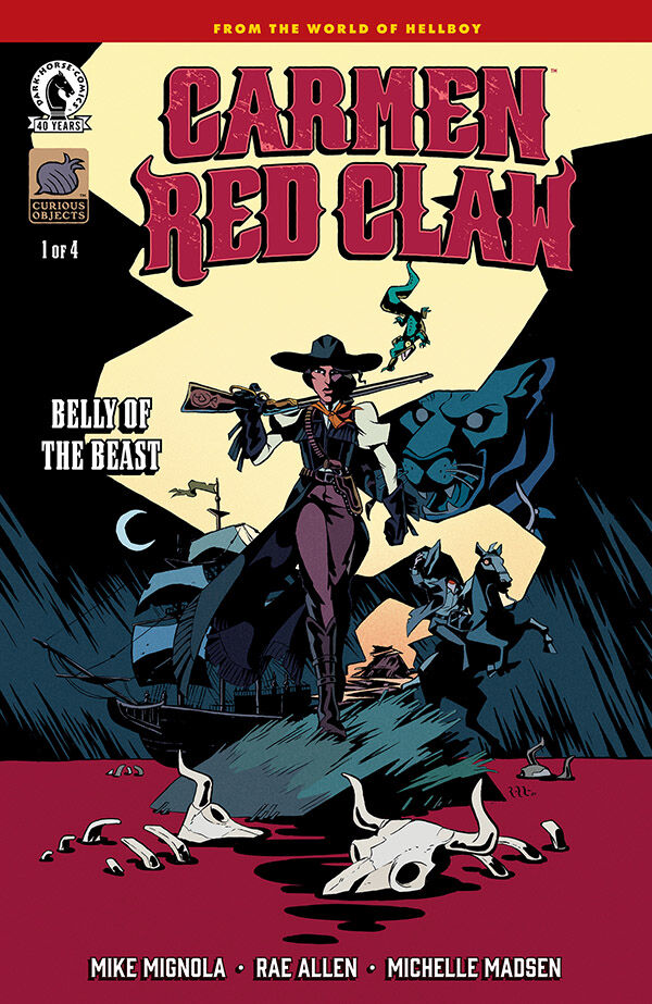 Cover for Carmen Red Claw: Belly of the Beast #1 (3016-721)