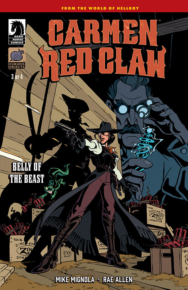 Cover for Carmen Red Claw: Belly of the Beast #3 (3016-723)
