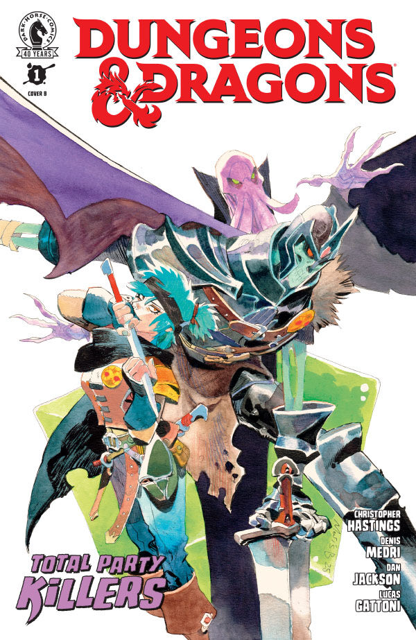 Cover for Dungeons & Dragons: Total Party Killers #1 (Matias Bergara Variant Cover) (3016-843)