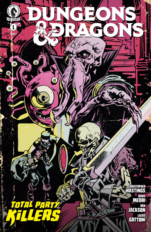 Cover for Dungeons & Dragons: Total Party Killers #1 (Michael Walsh Variant Cover) (3016-844)