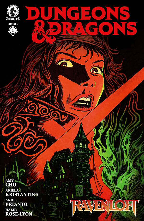 Cover for Dungeons & Dragons: Ravenloft #1 (Francesco Francavilla Variant Cover) (3016-862)