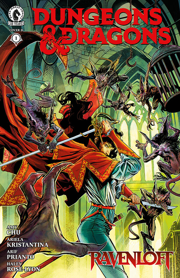 Cover for Dungeons & Dragons: Ravenloft #1 (Todor Hristov Variant Cover) (3016-864)