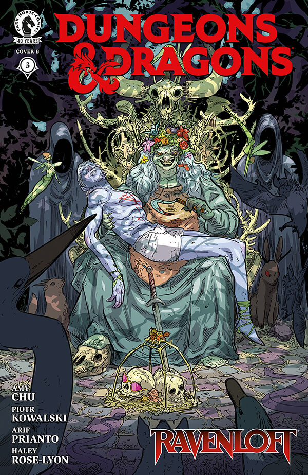 Cover for Dungeons & Dragons: Ravenloft #3 (Riley Rossmo Variant Cover) (3016-865)