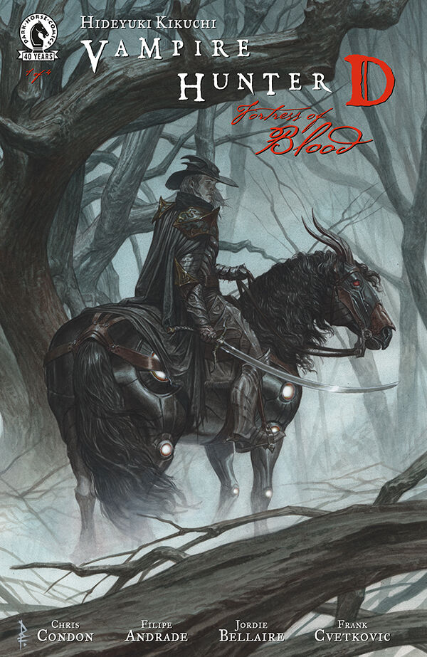 Cover for Vampire Hunter D: Fortress of Blood #1 (Riccardo Federici Variant Cover) (3016-988)