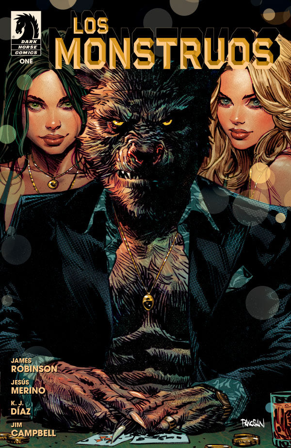 Cover for Los Monstruos #1 (Dan Panosian Variant Cover) (3017-034)