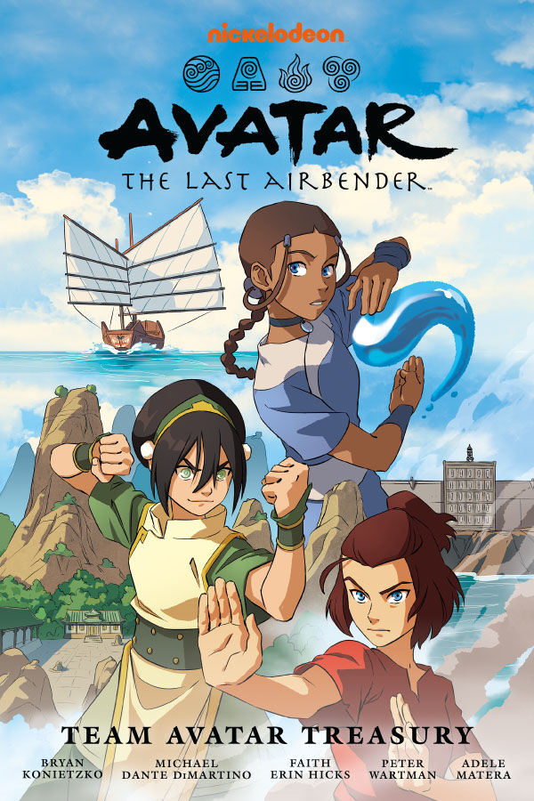 Cover for Avatar: The Last Airbender--Team Avatar Treasury Omnibus TPB (3017-089)