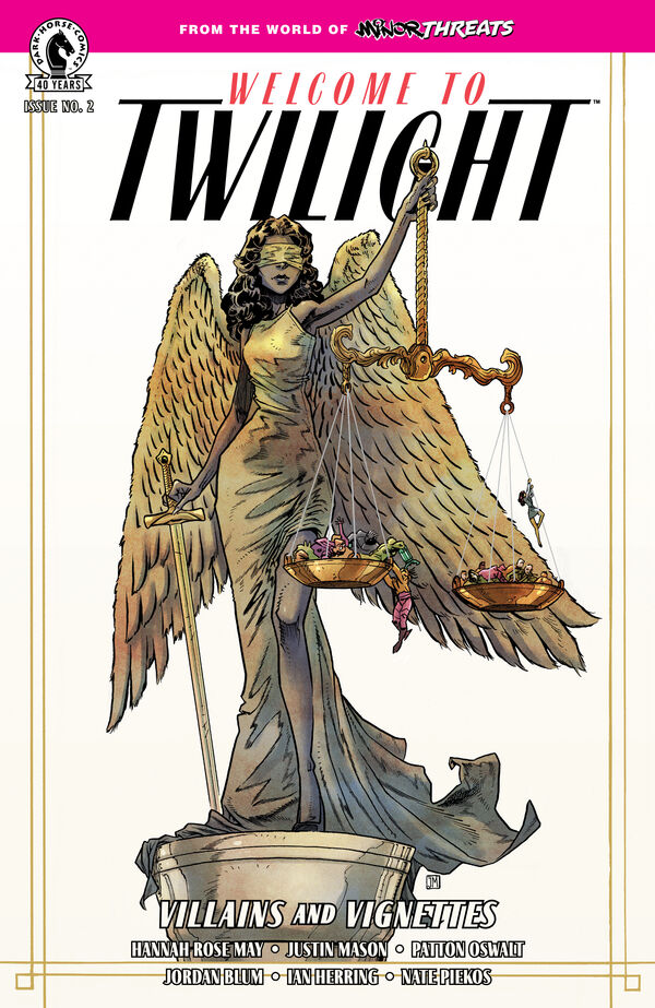 Cover for Minor Threats: Welcome to Twilight--Villains and Vignettes #2 (Justin Mason Variant Cover) (3017-102)