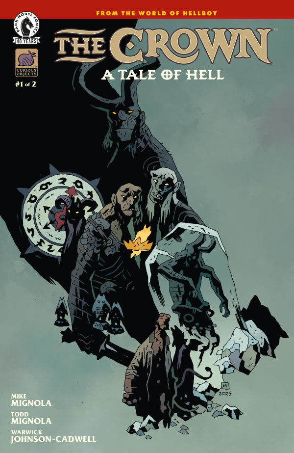 Cover for The Crown: A Tale of Hell #1 (Mike Mignola Variant Cover) (3017-130)