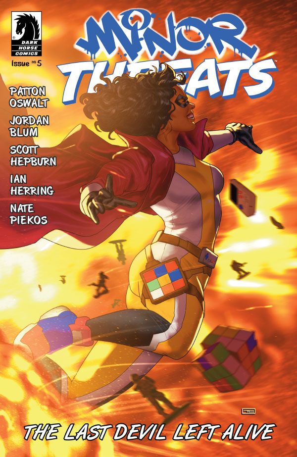 Cover for Minor Threats: The Last Devil Left Alive #5 (Taurin Clarke Variant Cover) (3017-133)