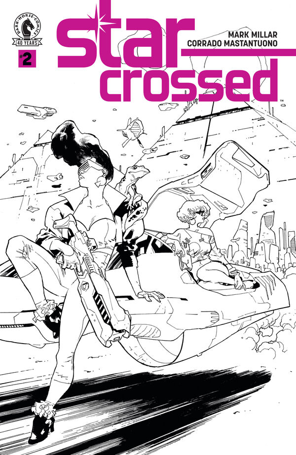 Cover for Star-Crossed #2 (Stuart Immonen Variant Cover) (3017-229)