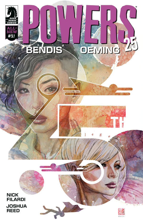 Cover for Powers 25 #1 (David Mack Variant Cover) (3017-252)