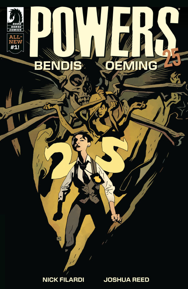 Cover for Powers 25 #1 (Mike Mignola Variant Cover) (3017-253)