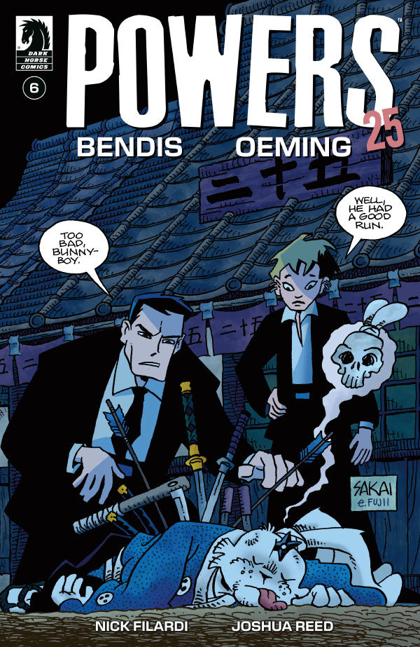 Cover for Powers 25 #6 (Stan Sakai Variant Cover) (3017-260)