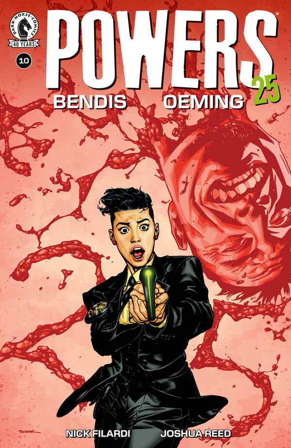 Cover for Powers 25 #10 (Ryan Sook Variant Cover) (3017-264)