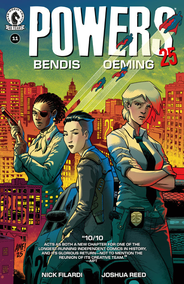 Cover for Powers 25 #11 (Tony Fleecs Variant Cover) (3017-265)