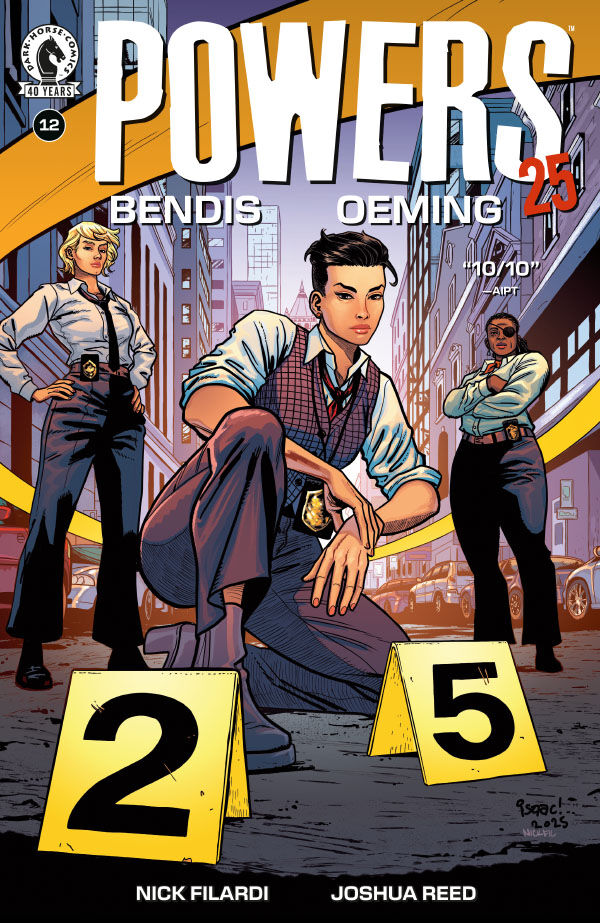 Cover for Powers 25 #12 (Isaac Goodhart Variant Cover) (3017-266)