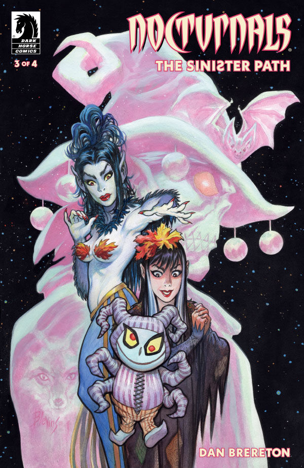 Cover for Nocturnals: The Sinister Path #3 (Bret Blevins Variant Cover) (3017-515)