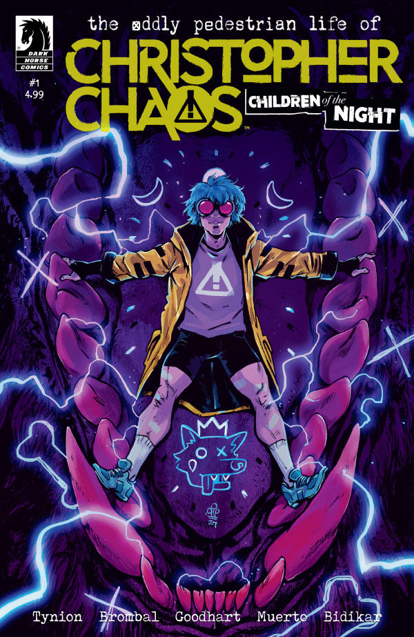 Cover for The Oddly Pedestrian Life of Christopher Chaos: Children of the Night #1 (Michael Dialynas Variant Cover) (3017-750)