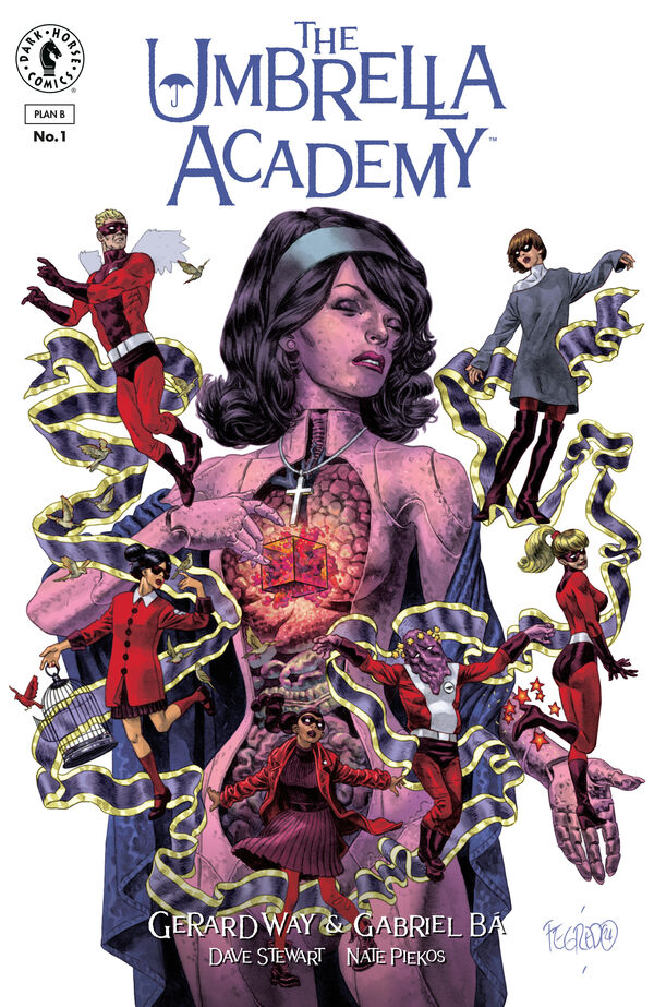 Cover for The Umbrella Academy: Plan B #1 (Duncan Fegredo Variant Cover) (3018-028)