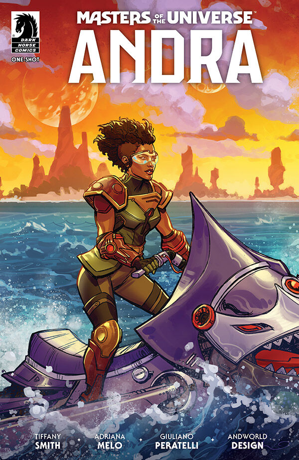 Cover for Masters of the Universe: Andra (Nate Baertsch Variant Cover) (3018-071)