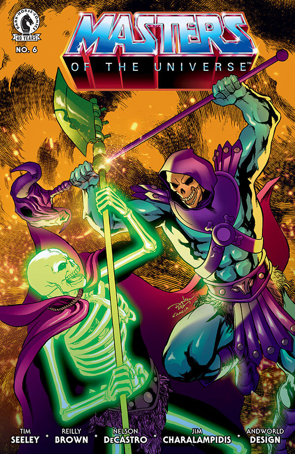 Cover for He-Man and the Masters of the Universe #6 (Daniel HDR Variant Cover) (3018-110)