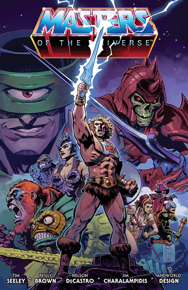 Cover for He-Man and the Masters of the Universe Volume 2: The Battle of Snake Mountain TPB (3018-136)