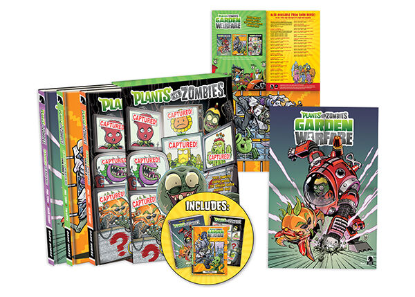 Cover for Plants vs. Zombies: The Garden Warfare Trilogy Boxed Set HC (3018-177)